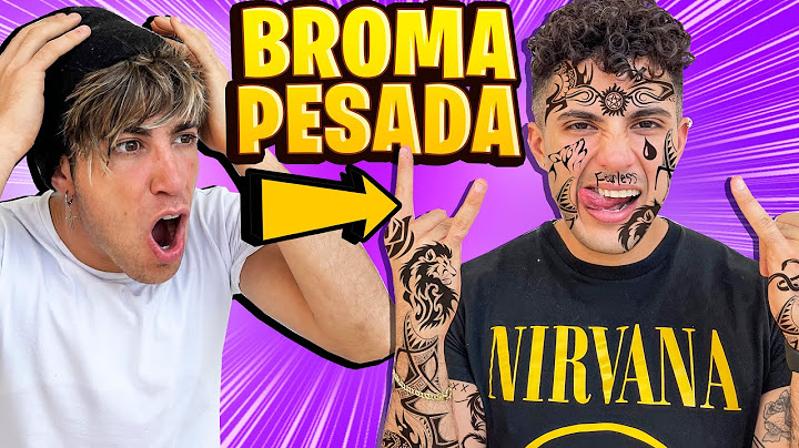 SE TATUA TODA LA CARA !!! (BROMA PESADA)