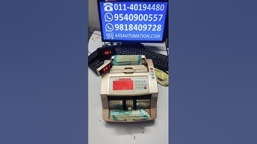 Fast Cash Counting Machine for Busy Retail Counters #cashcountingmachine #countingdevice #techtech
