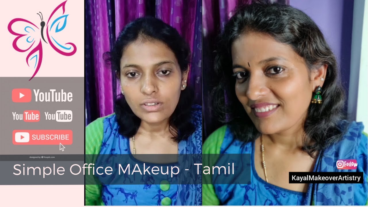 Daily Simple Office Makeup Look Daily Makeup Office Makeup in Tamil