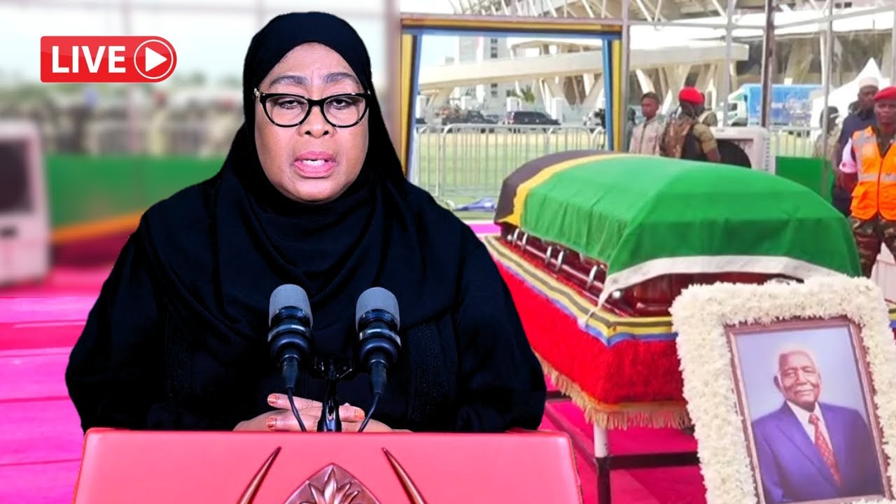 🔴LIVE: Rais SAMIA anahutubia Taifa Msibani kwa MWINYI Muda huu - YouTube