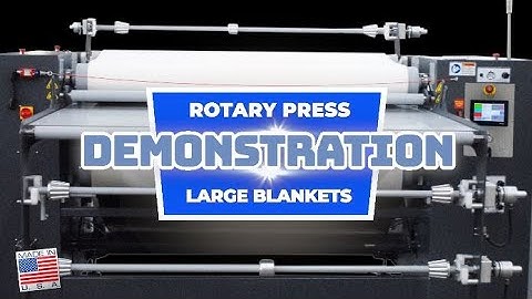 Demonstration Practix OK-10 CP Rotary Heat Press