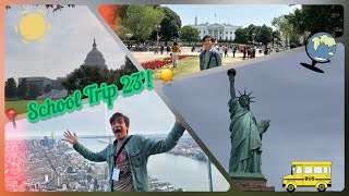 (School Trip 2023!)  Washington D.C & New York!  | Easy Life with Aro