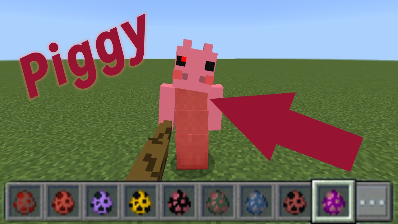 Minecraft Piggy Mod Mcpe - YouTube