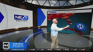 South Florida heat wave: Smoke, haze, and rain chances this week