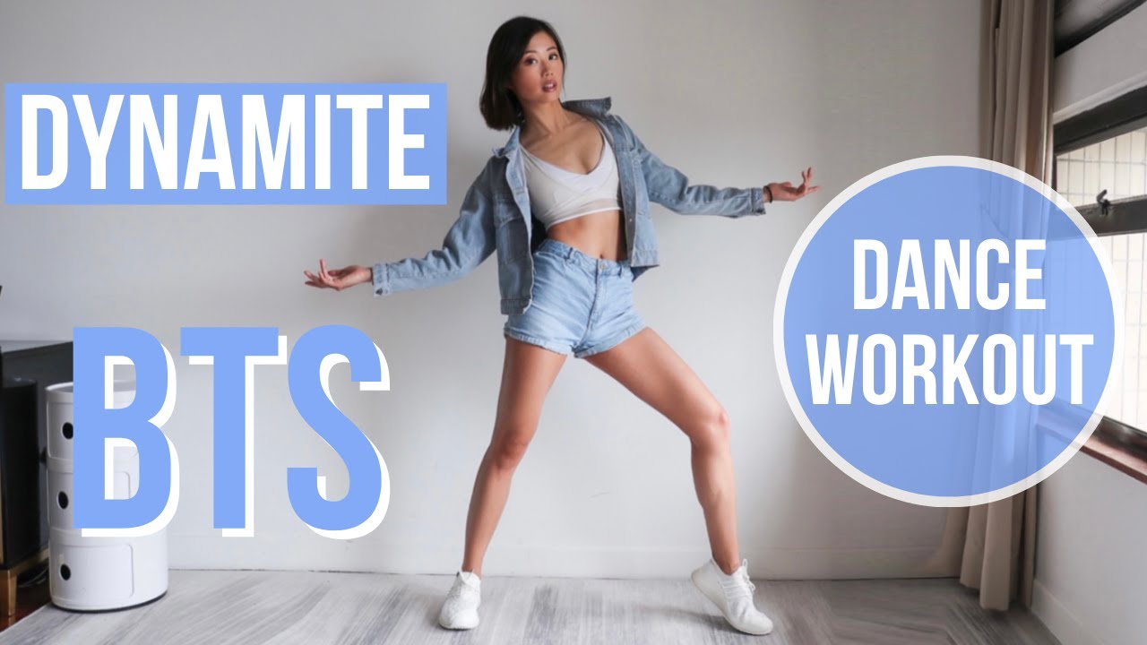 BTS 'Dynamite' CARDIO DANCE WORKOUT FOR FAT BURN ~ Emi Wong