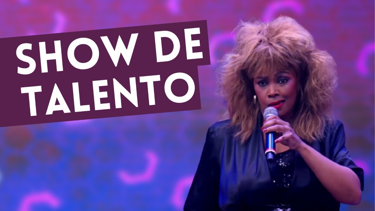 Berê Conceição faz show de Tina Turner no Grana ou Fama