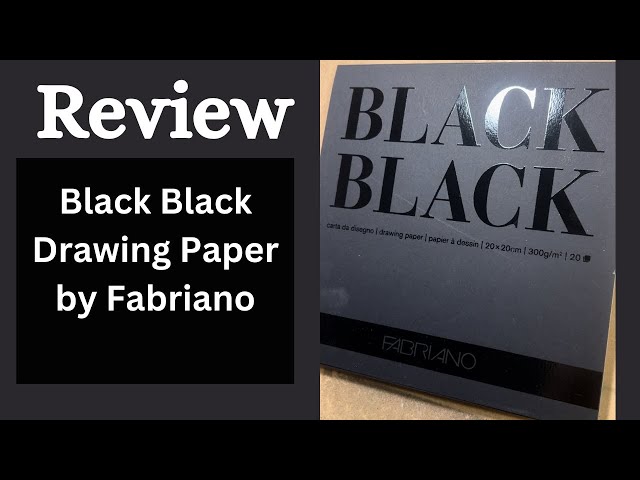 Fabriano Black Black Drawing Pads