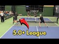 Pickleball Players Try to Act Like They're 5.0+