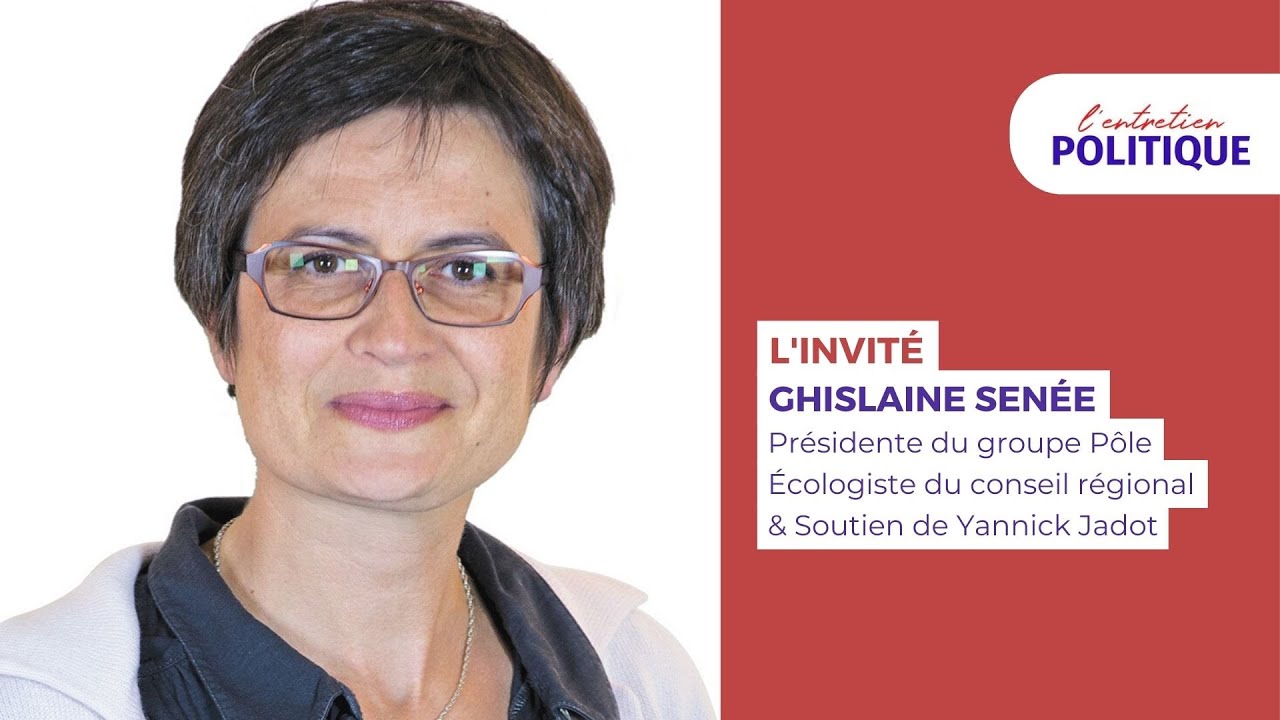 Entretien Politique avec Ghislaine Senée. Soutien de Yannick Jadot