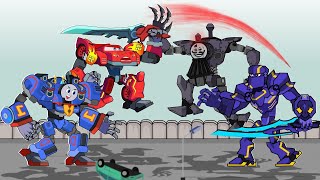 Mcqueen And Thomas Vs Evil Trains Music Mix Meme