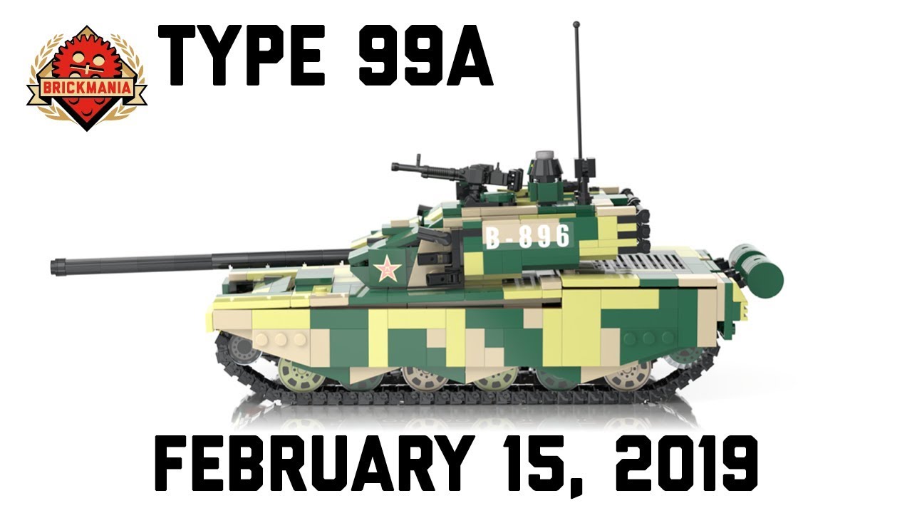 Type 99A Main Battle Tank Custom Military Lego YouTube