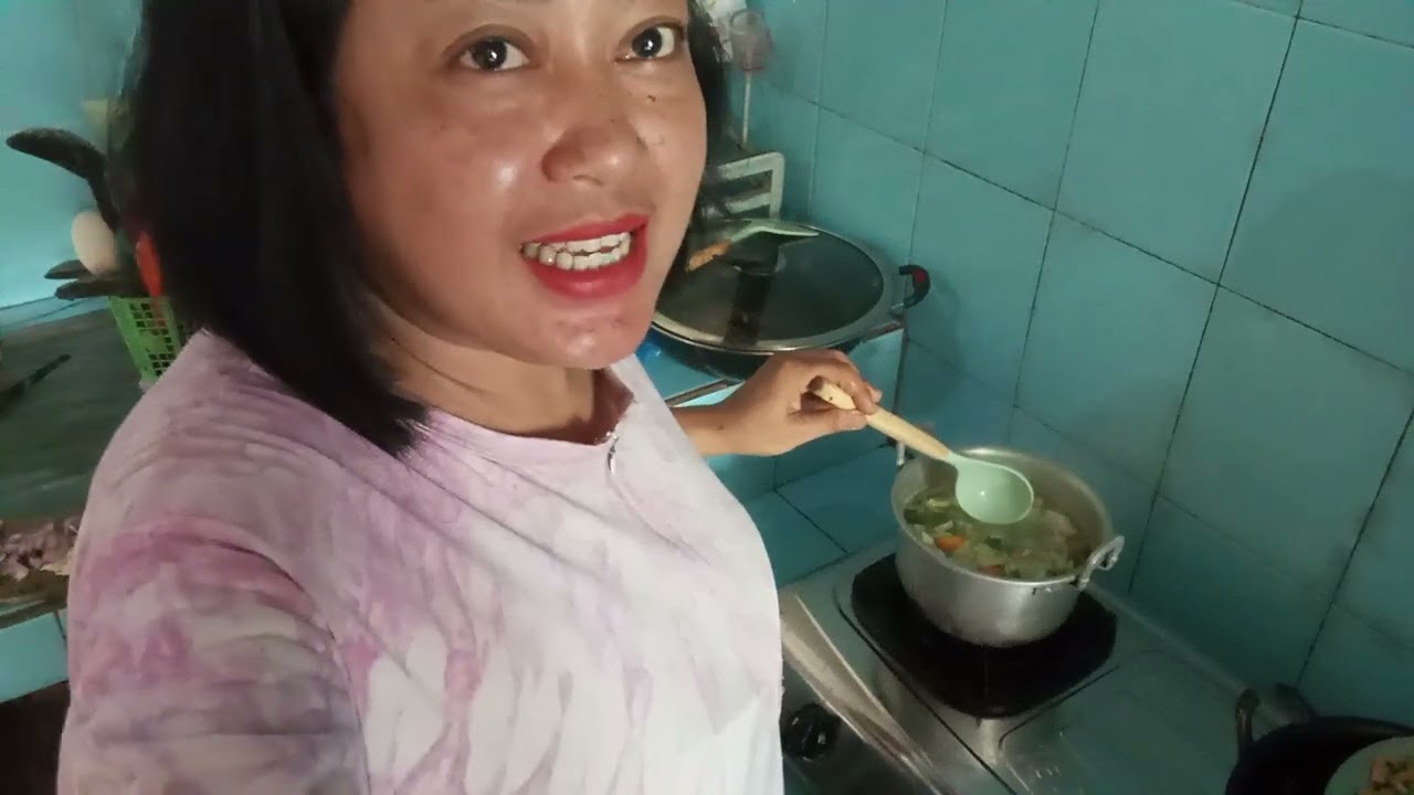 Masak Sayur Sop Sama Kering Tempe