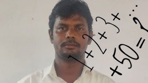 SUM OF FIRST 50 NATURAL NUMBERS