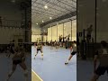 17s vs Pros #rally #volleyball