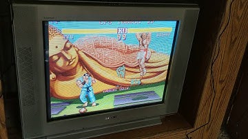 Street Fighter II Hyper Fighting MiSTer FPGA Sony WEGA