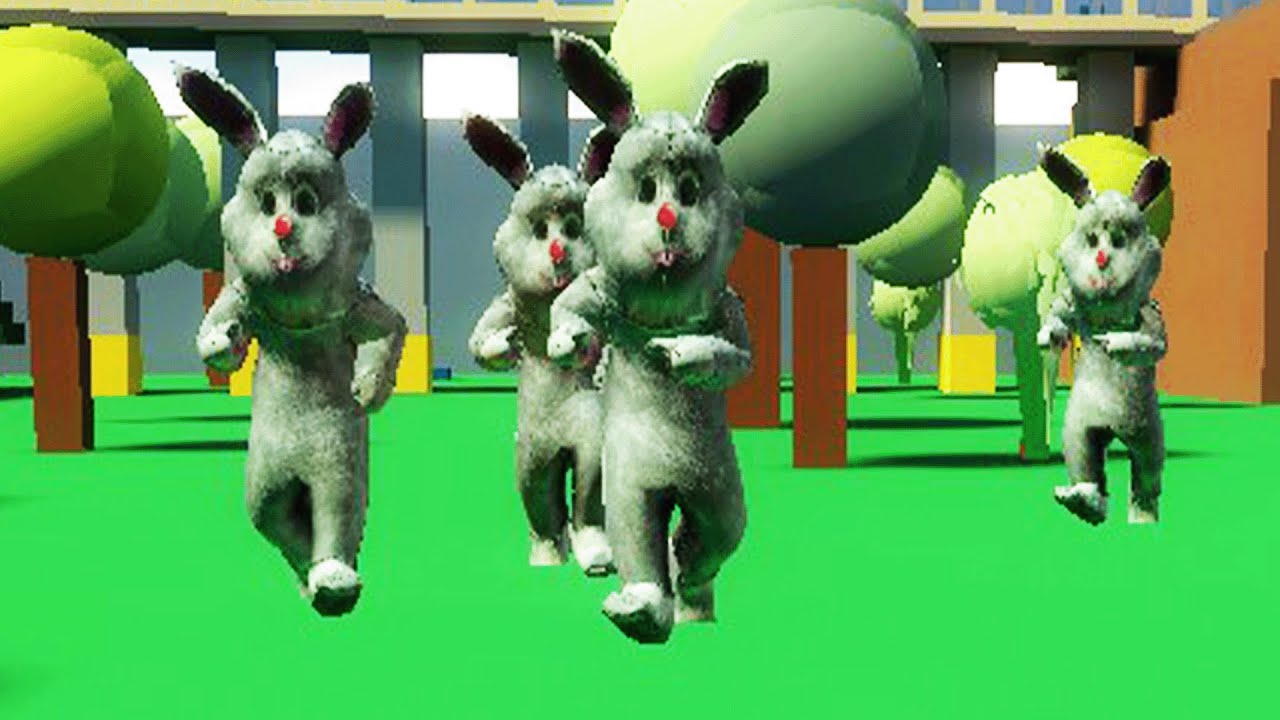 POV You Get Chased By A Group of Easter Bunnies In Gmod - YouTube