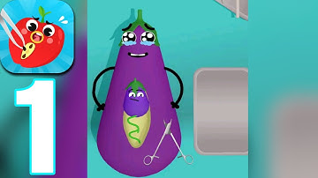 Fruit Clinic - Gameplay Walkthrough Part 1 Levels 1-20 (iOS,Android)