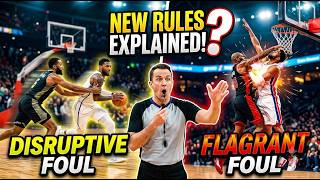 Disruptive vs Flagrant Fouls: Basketball Rules Explained #fiba #basketball #basketballhighlights
