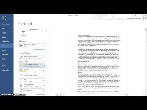 Video: Hvordan Skrive Ut Jukseark
