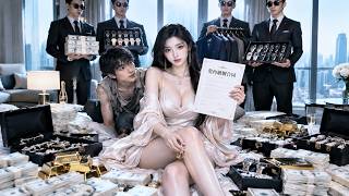 🐯农村穷小子为一千万入赘豪门，第一天竟偷看美女总裁洗澡！同学嘲笑他是废物，他甩出黑卡豪车狠狠打脸！转身潜入会所救妻，最终逆袭抱得美人归！#逆袭 #爽文 #窮小子 #女總裁 #karate #love screenshot 5