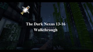The Dark Nexus 13-16 Walkthrough | The Machine Minecraft Puzzle Map