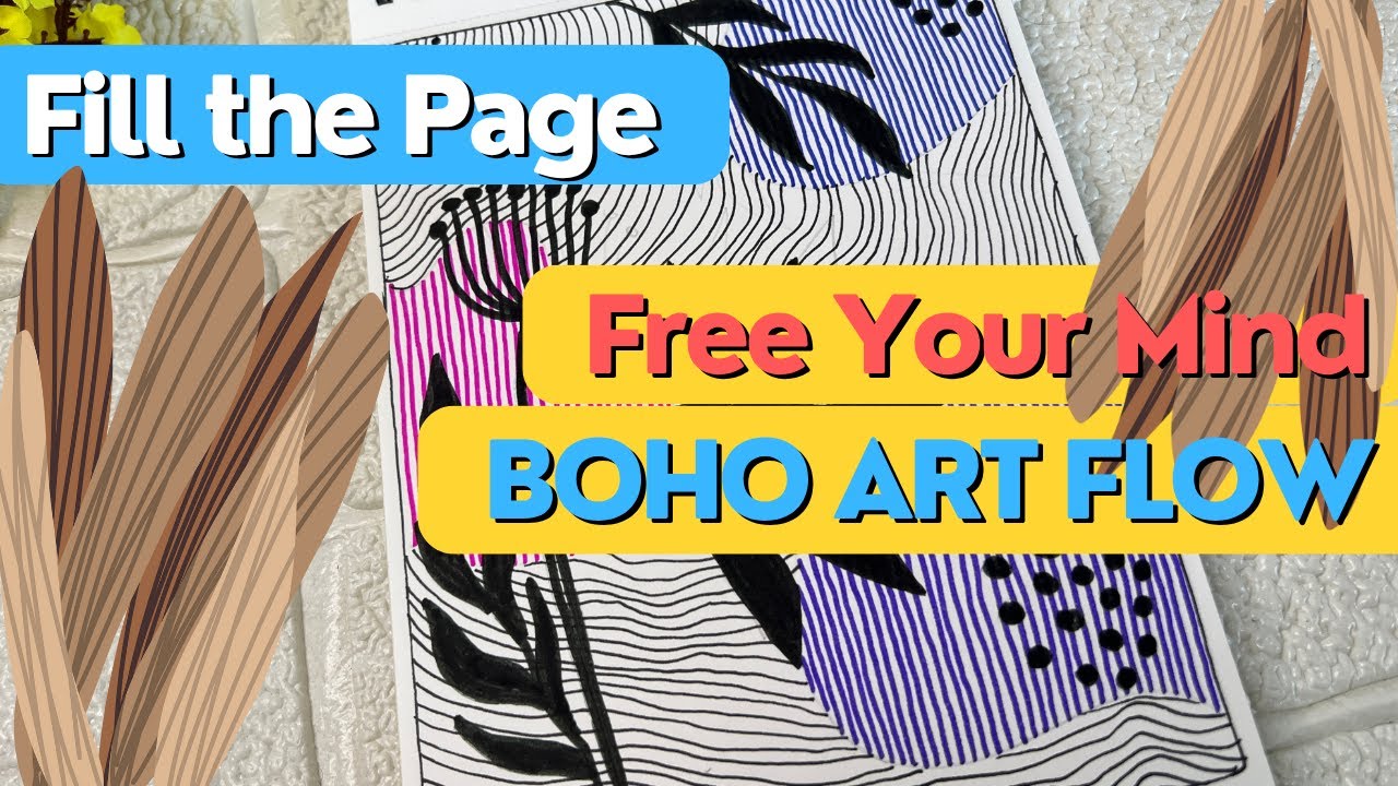 Boho Doodle Art That’s Surprisingly Addictive | 