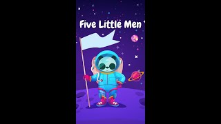 Space Song • Five Little Men In A Flying Saucer #Shorts