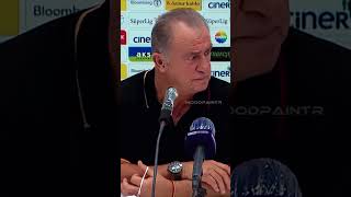 Fatih Terim Büyük Ihtimalle Benim Hatamdır