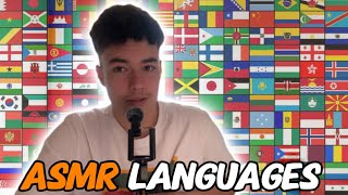 ASMR | Saying “I don’t know“ in different LANGUAGES - Relaxing🫠🎧