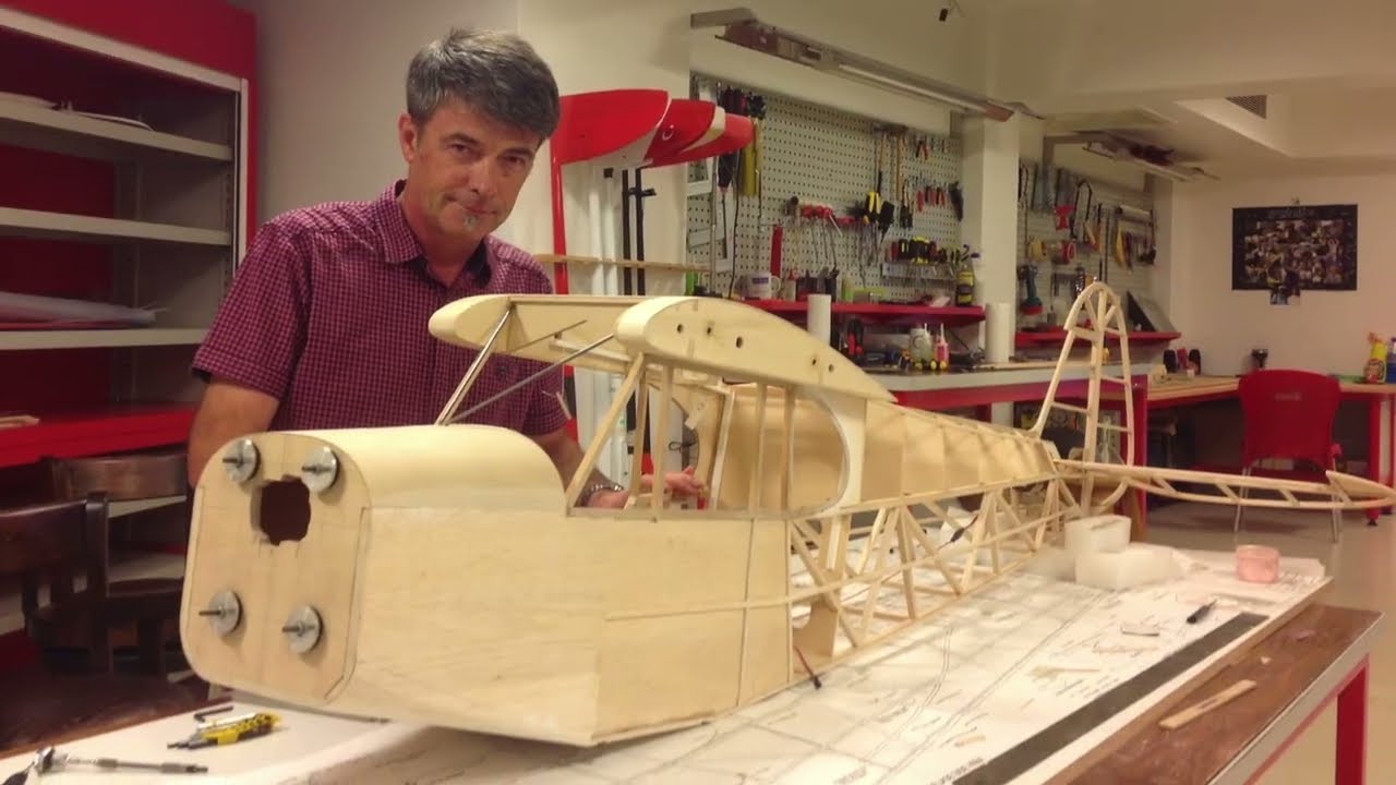 BALSA USA  Piper Super Cub PA-18 ,1/3 Scale, Engine :Saito FG57TS , Building and Maiden Flight,