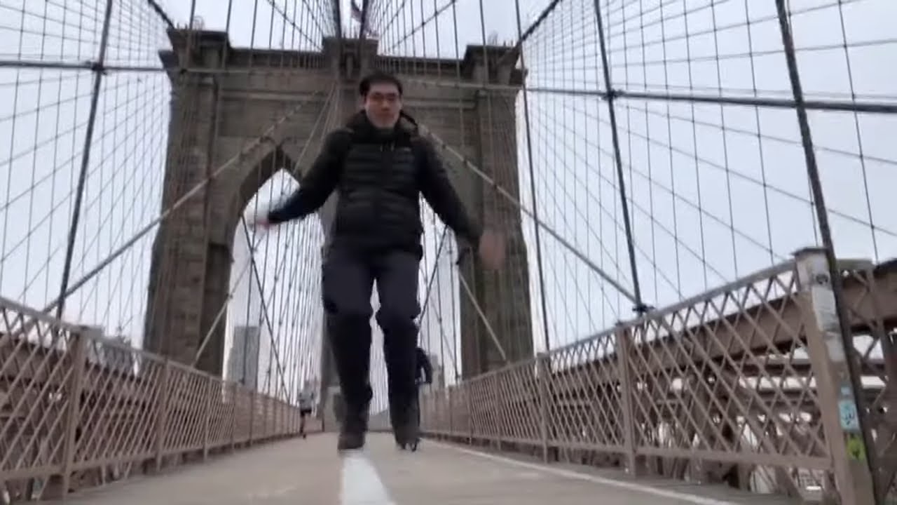 NYC Live Walking Brooklyn Bridge, Ugliest Subway Station (Chambers Street), Battery Park
