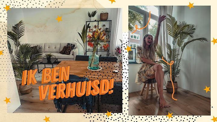IK BEN VERHUISD NAAR AMSTERDAM! | Verhuis vlog #3 || Lisanne de Vries