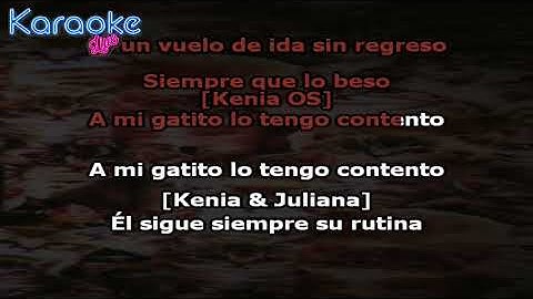 Miranda!, Kenia OS - Siempre Que Lo Beso (KARAOKE - INSTRUMENTAL)