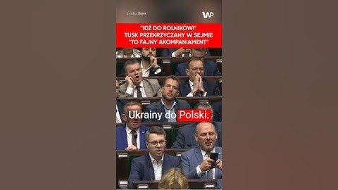 Tusk przekrzyczany w Sejmie. Ironiczna odpowiedź premiera