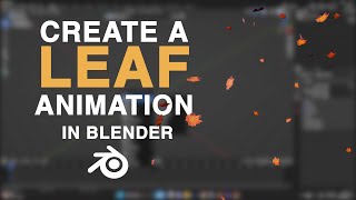 Leaf Falling Animation Tutorial in Blender! #blender3d screenshot 4