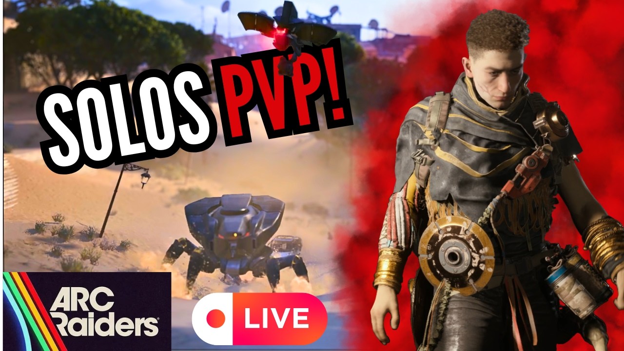 🔴 SOLOS PVP! Can we Keep the HIGH TIER LOADOUT Streak Alive while PUSHING? -Arc Raiders