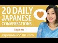 20 Daily Japanese Conversations - Japanese Practice for Beginners