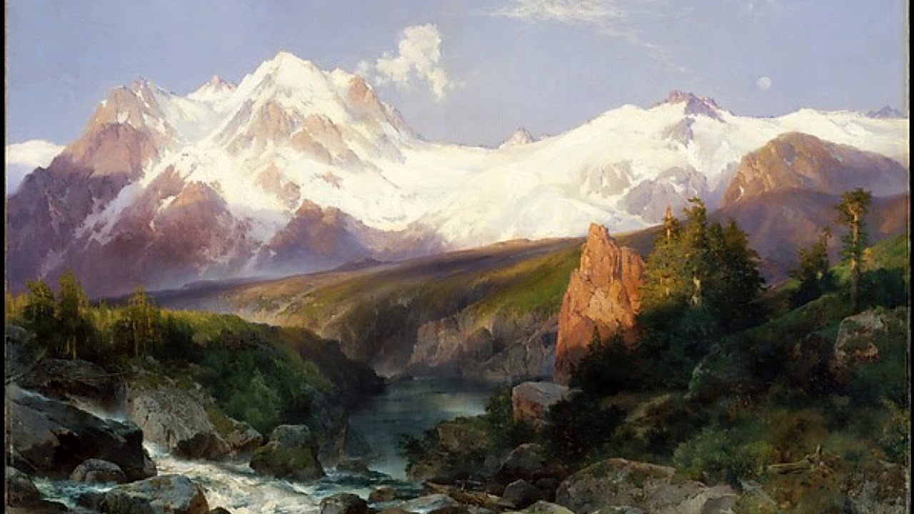 Beethoven - Piano Sonata No. 32;  Thomas Moran (1837-1926)