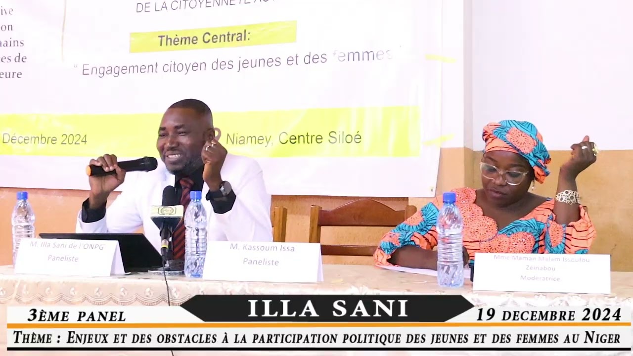 Enjeux et obstacle à la participation politique des jeunes et des femmes au Niger 