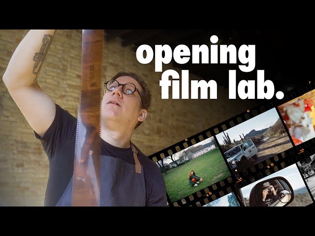 Opening a Film Lab From Nothing! class=