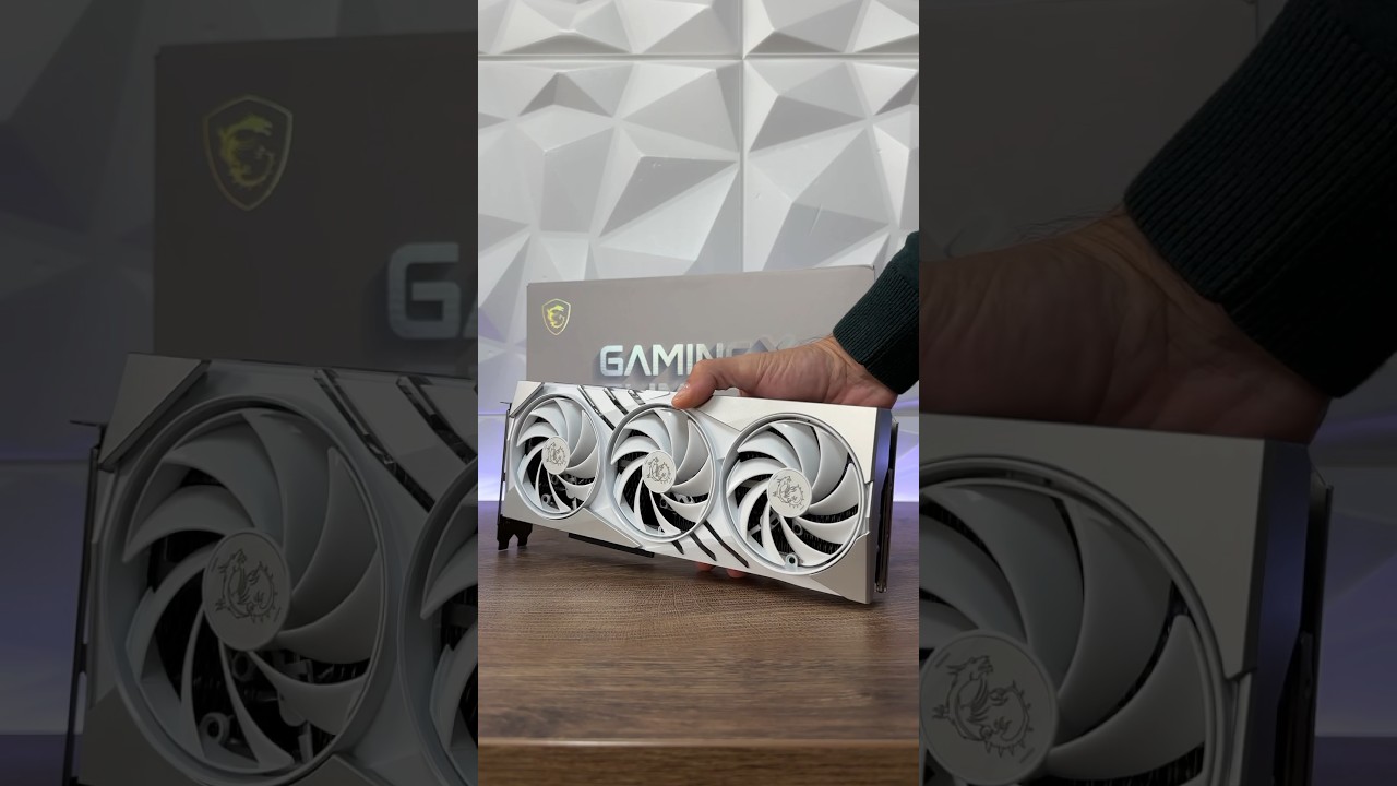 UNBOXING NEW MSI RTX 4070 GAMING X SLIM WHITE ? #asmr - YouTube
