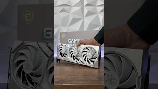 UNBOXING NEW MSI RTX 4070 GAMING X SLIM WHITE 🔊 #asmr UNBOXING NEW MSI RTX 4070 GAMING X SLIM WHITE 🔊 #asmr