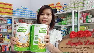 Bột ngũ cốc Min Min chính hãng mới nhất 2022