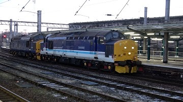 Sub-Zero Carlisle! Delays, Clag, Class 37s and Ploughs 17 Jan 24