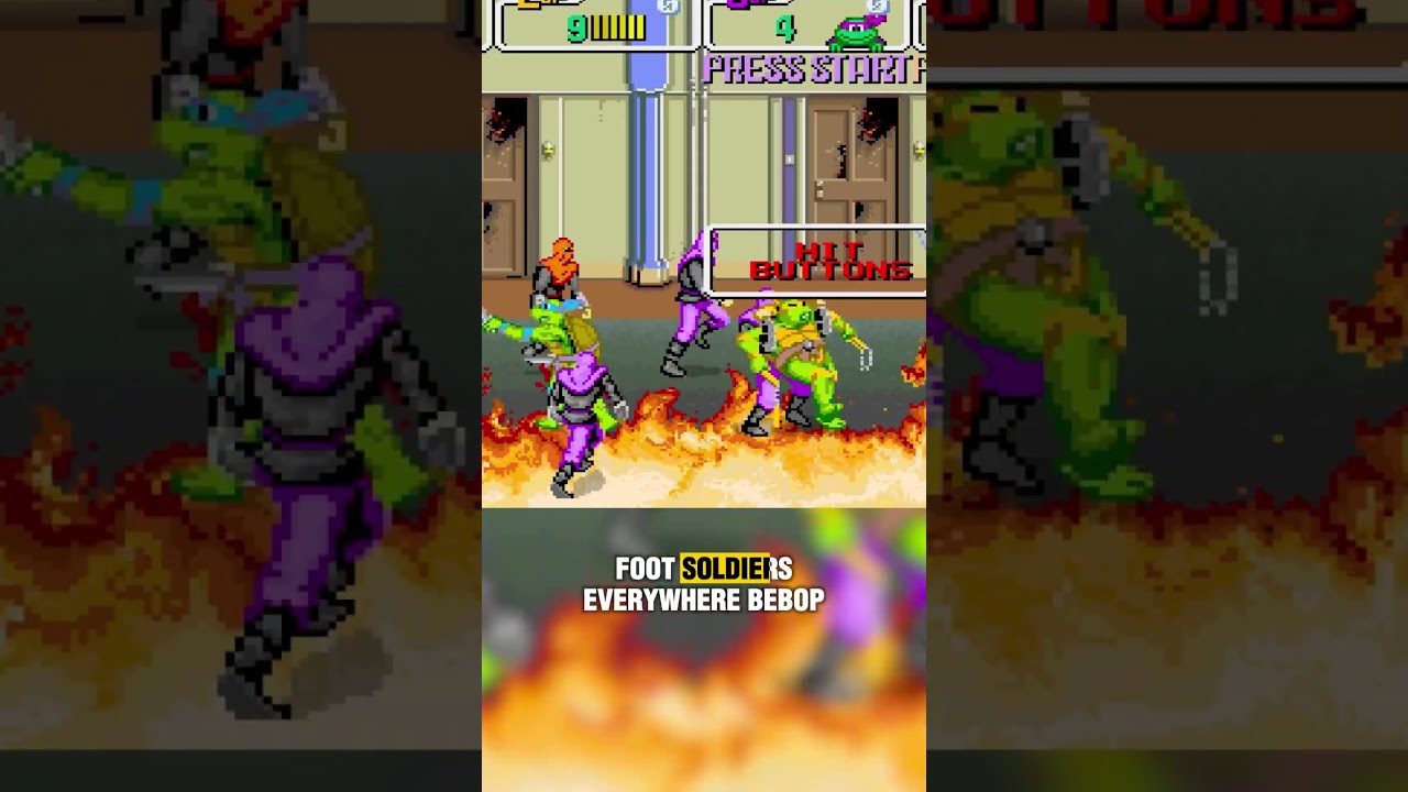 TMNT Arcade Was Four-Player 80s Chaos