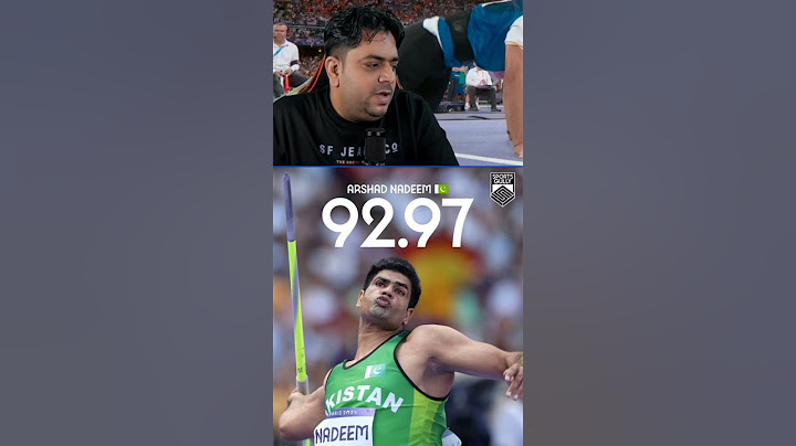 Arshad Nadeem - Gold Medal 🥇😱 #arshadnadeem #Pakistan #paris #olmpics #parisolympics2024