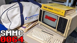 0064 A freakin' Commodore bag, a smokin' TRS-80 Model 4P and some 50 year old manuals