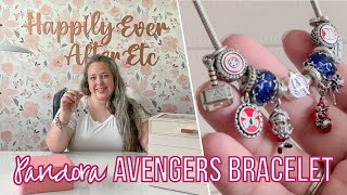 Pandora Avengers Themed Charm Bracelet (Pandora Marvel Collection)