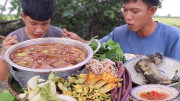 VTNam Làm Nồi Lẩu Mắm Cá Lóc Thêm Mớ Rau Đồng Miền Tây Siêu Ngon