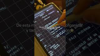 Mi memoria esta feliz!🩷 #freenotes #student #apuntes #Ipad #tips
